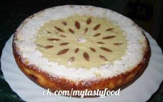 Рецепт пирога с грушами в мультиварке